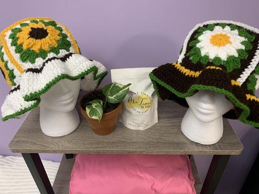 All crochet items available for purchase