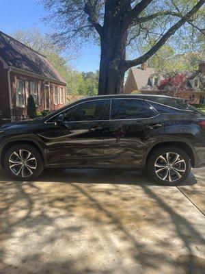 Lexus RX Exterior Detail.