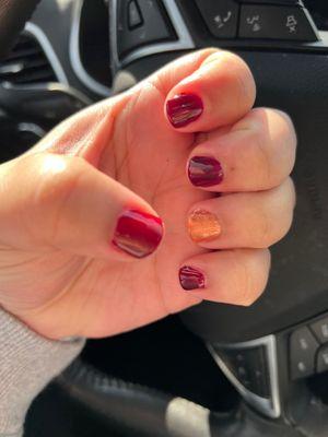 Gel manicure