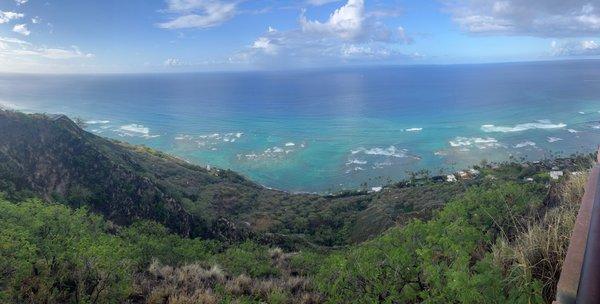 Top of Diamond head