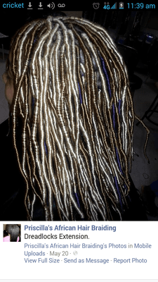 African hair braiding 
  faux locs/dreadlock extensions/synthetic dreadlocks  in Huntsville Alabama