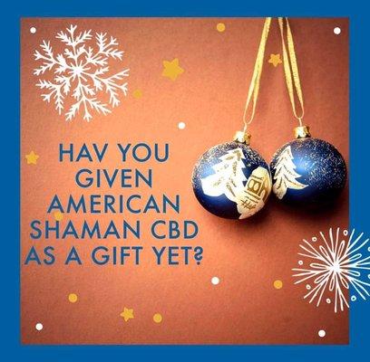 Easiest shopping day EVAR! We have something for everyone at CBD American Shaman in Bedford!