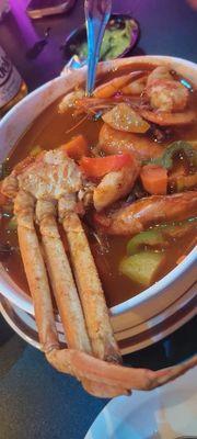 Sopa de mariscos ( sea food soup )