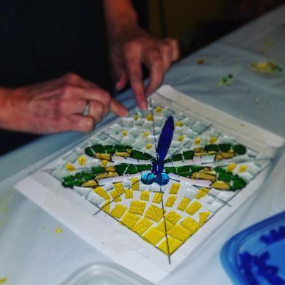 Mosaic Stained Glass class