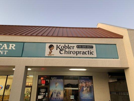 Dr Chuck is located inside Kobler Chiropractic