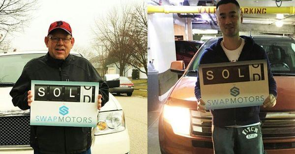 Happy car owners who sold their vehicles with Swap Motors. We took care of everything for them.