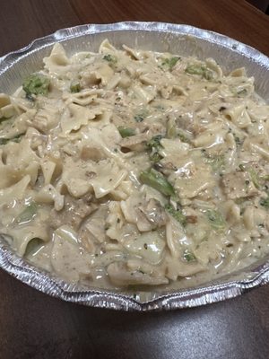 Jerk Chicken Alfredo Bowl