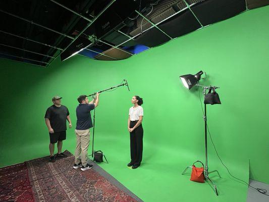 Green screen room