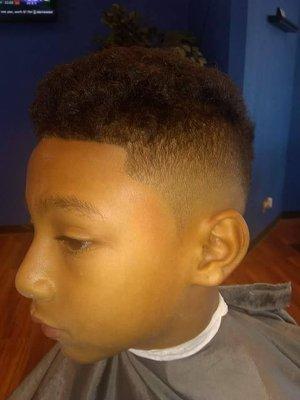 Kids haircut