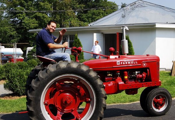 Yorktown Grange Fair Tractor Club Parade.