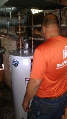 New water heater install.