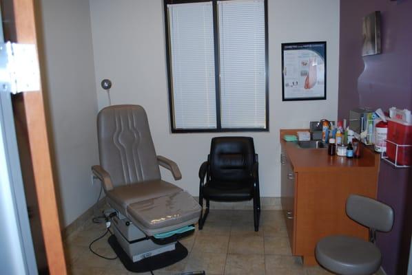 One of our treatment rooms