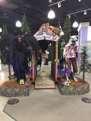 Welcome to Spirit Hollow here at Spirit Halloween at the Wolf Creek Plaza