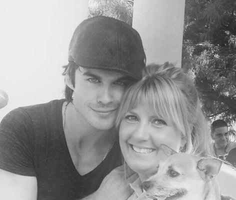 Ian Somerhalder and Paige Treadwell, Owner of Your Pet Butler LLC