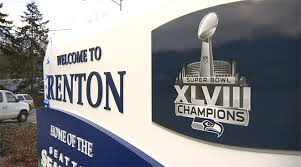 Renton WA is the home of the world champion Seattle Seahawks!
