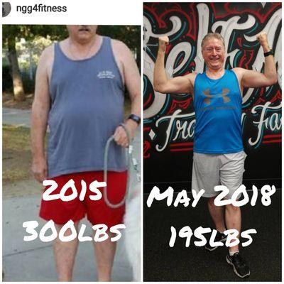 CLIENT SPOTLIGHT Neal has worked very hard with me to lose over 100 lbs and is now building his dream physique