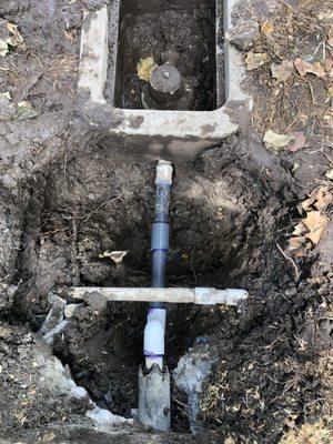 Water pipes repair