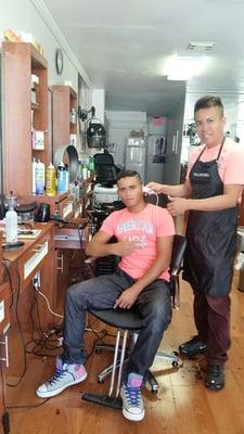 hair cut for men , facial and waxing full body 
 7864863897