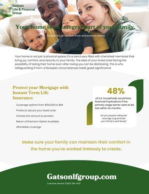 Understanding the value of Life insurance as a Mortgage Protection solution!