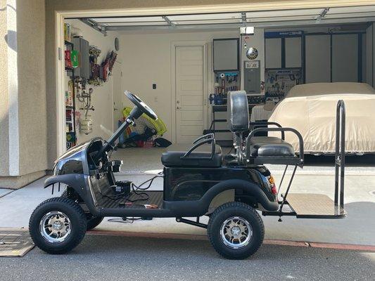 Imported this golf cart from China with their help