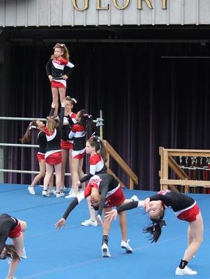 Cheerleading at Twister Sports