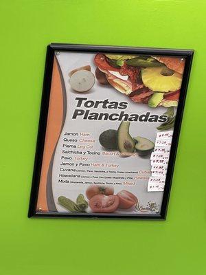 Tortas (Mexican sandwiches)