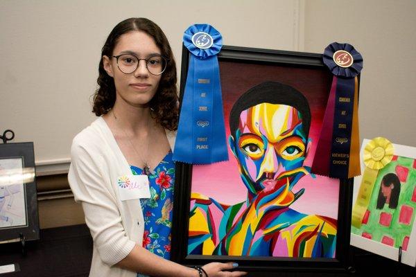 Cordovan Art School Annual Student Art Show Teens Division Winner