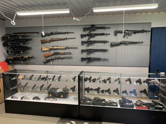 Come check out the growing selection of long guns and handguns!