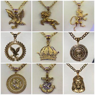 Charms. Solid Gold 14K & 10K