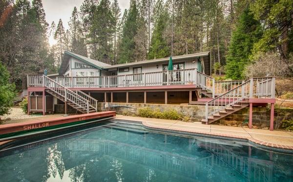 Grass Valley home with in-ground pool.