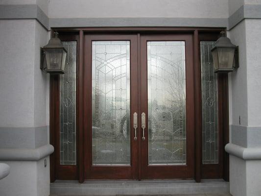 Finish / Refinish wood & fiberglass doors & windows.