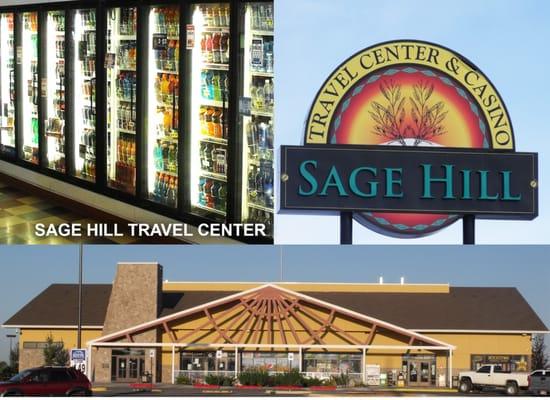 Sage Hill has lots of room for truckers and a truckers lounge and showers.