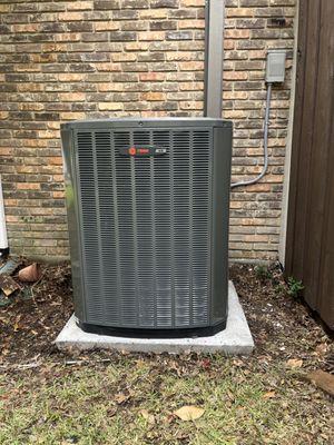 Trane air conditioning equipment