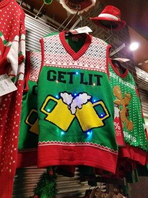 "Ugly" holiday sweater hahaha