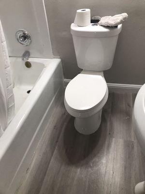 Toilets sink installation