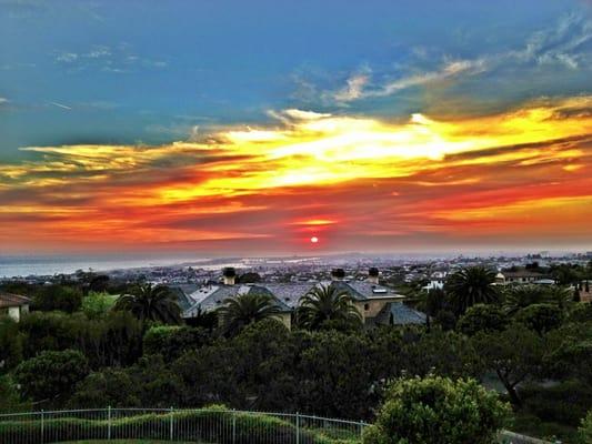 Pelican Hill Sunset