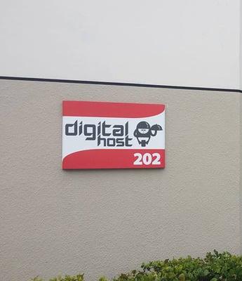 Digital Host Sign