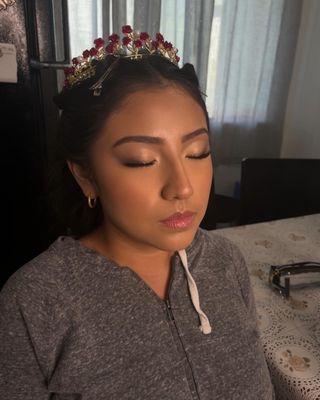 Quinceañera Makeup Look