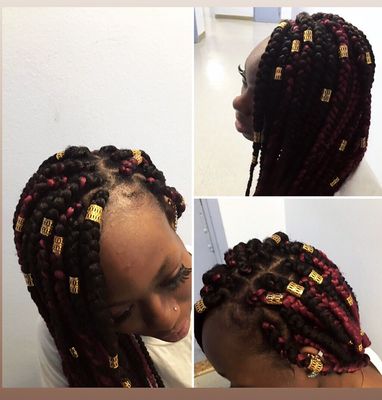 Medium braids