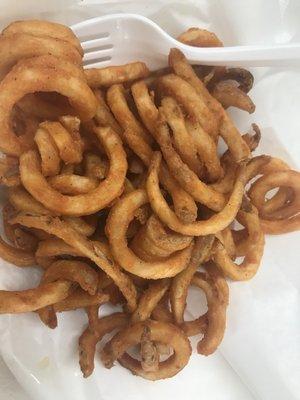 Curly fries, iconic and oh so good!