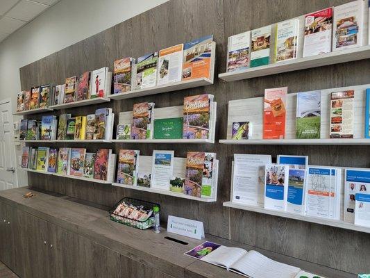 Pamphlet wall