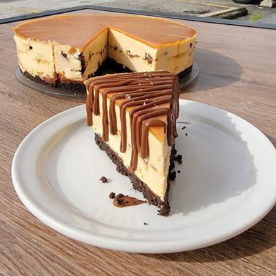 Salted Caramel Cheesecake