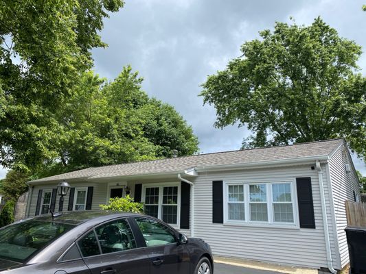 New roof on house