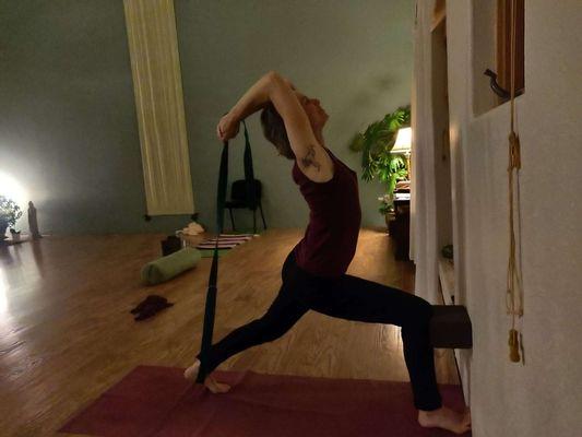 Yoga Teacher Sonya Luz teaches Yoga For Back Care and Scoliosis