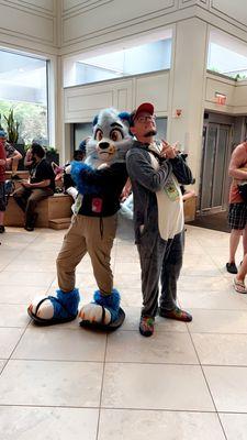 Doing the Furry Convention with my son! Anthrocon 2024!!