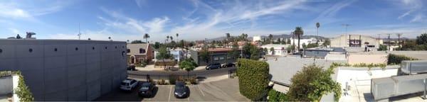 Pano from the roof