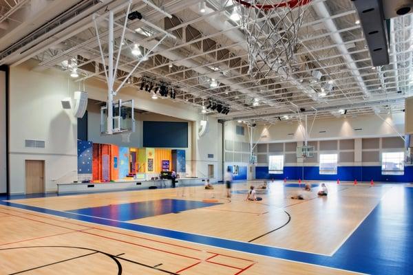 With 2 gyms, there is plenty of room for special events and children's programs like VBS, Upward Basketball & SonStream Worship.