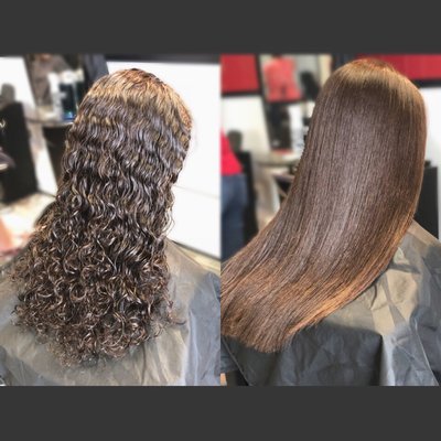 Before and after blow out by Brittany