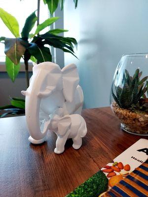 ceramic elephants