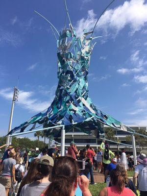 Poynter's Park, St. Petersburg. MARCH for SCIENCE on Earth Day 2017